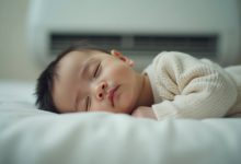 دمای باد کولر گازی برای نوزاد